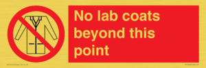 No lab coats beyond this point